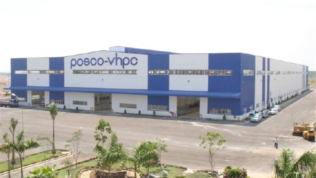 NHÀ MÁY CÔNG TRÌNH THÉP POSCO SS - VINA VÀ CẢNG