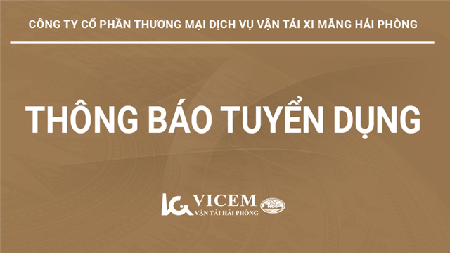 Thông báo tuyển dụng lao động, chuyên viên kỹ thuật