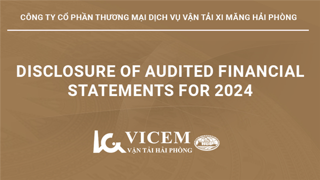 Disclosure of Audited Financial Statements for 2024