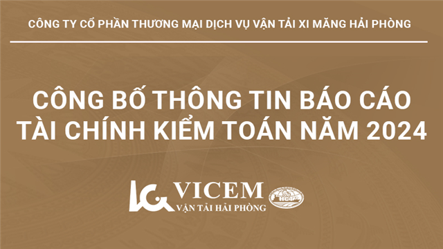 Công bố thông tin Báo cáo tài chính kiểm toán năm 2024