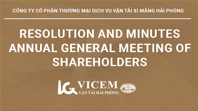 Resolution and Minutes of the 2025 Annual General Meeting of Shareholders